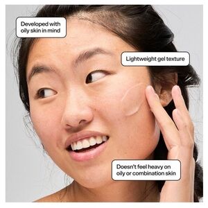 Bubble Level Up Gel Balancing Cruelty Free Moisturizer Mini Size 0.68 Fl Oz NWT